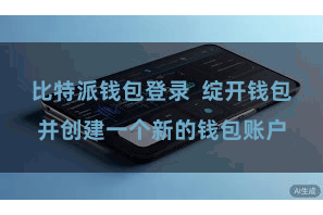 比特派钱包登录 绽开钱包并创建一个新的钱包账户
