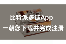 比特派多链App 一朝您下载并完成注册