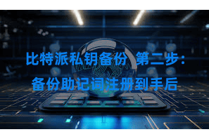 比特派私钥备份 第二步:备份助记词注册到手后