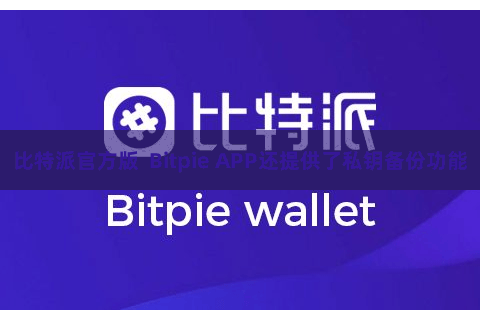 比特派官方版  Bitpie APP还提供了私钥备份功能