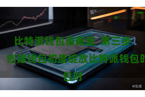 比特派钱包最新版  第三步：创建钱包初度绽放比特派钱包时